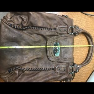 Brown shoulder purse